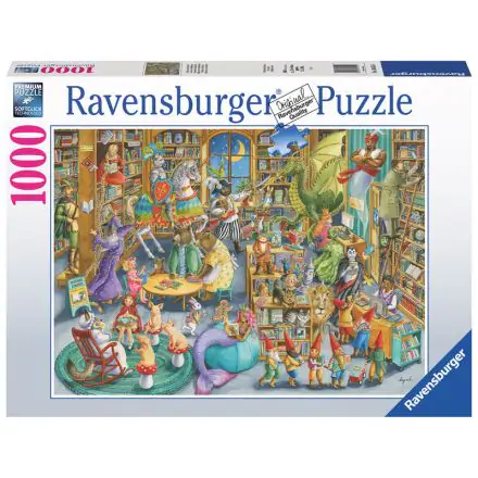 Midnight in the library puzzle 1000pcs product photo