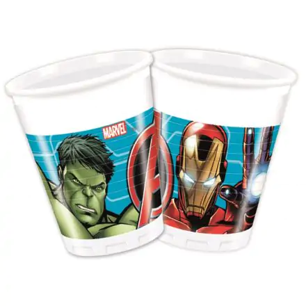 Mighty Avengers Plastic Cups 8-Pack 200 ml product photo