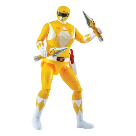 Mighty Morphin Power Rangers Action Figure Auto-Morphin Yellow Ranger 12 cm product photo