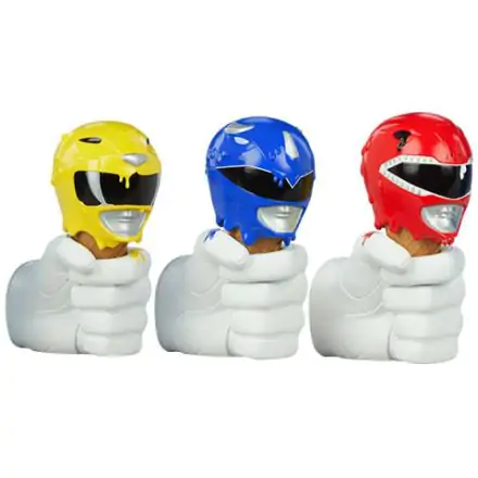 Mighty Morphin Power Rangers Designer Series Busts Red, Yellow and Blue Power Rangers Scoops Set 17 cm product photo