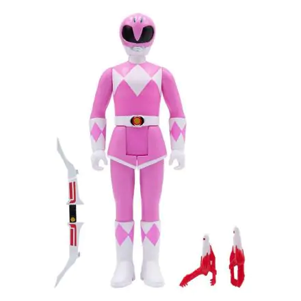 Mighty Morphin Power Rangers ReAction Action Figure Pink Ranger 10 cm product photo