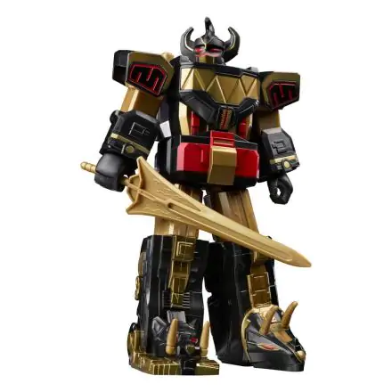 Mighty Morphin Power Rangers Retro Style Action Figure 2022 Black & Gold Dino Megazord 18 cm product photo