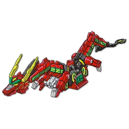 Mighty Morphin Power Rangers Thunderzord Action Figure Red Dragon product photo