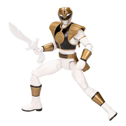 Mighty Morphin Power Rangers Action Figure White Ranger 15 cm product photo