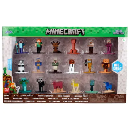 Minecraft pack 18 figures 4cm product photo