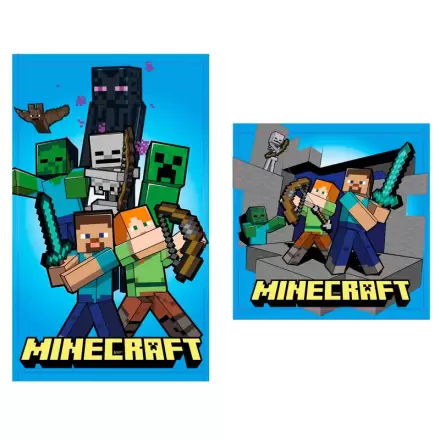 Minecraft set 2 cotton towels product photo