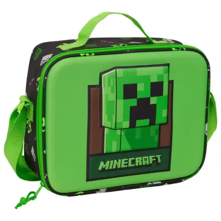 Minecraft 3D thermal lunch bag product photo