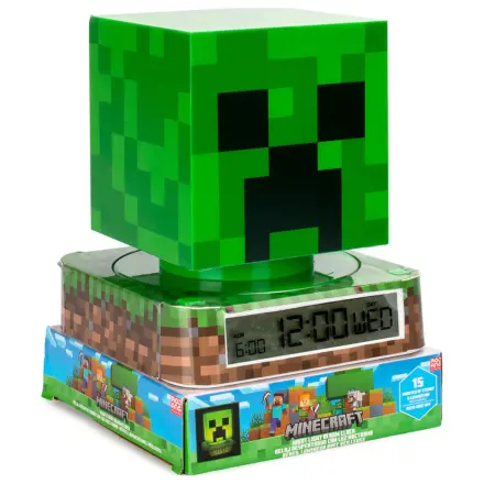 Minecraft 3D lamp with alarm product photo
