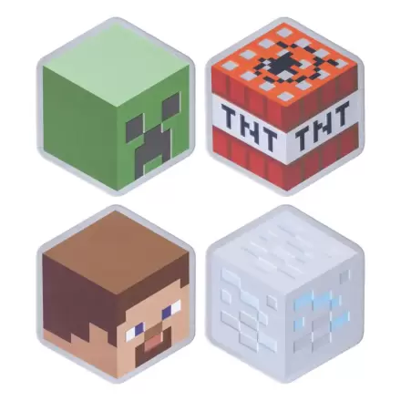 Minecraft Coaster 4-Pack product photo