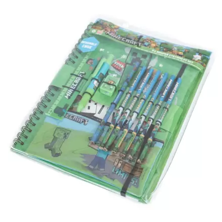 Minecraft 12-Piece Stationery Set A4 Bumper product photo