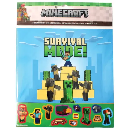 Minecraft Adventures Sticker Album with 50 Stickers product photo