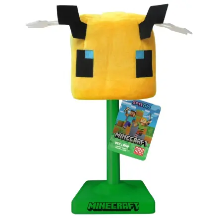 Minecraft Bee 'SoftGlo' Fluffy Decorative Lamp Rechargeable product photo