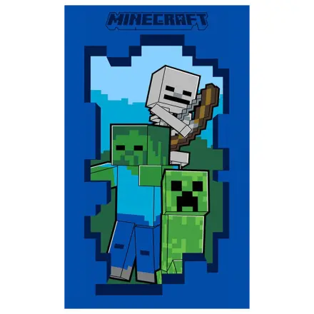 Minecraft Beware Hand Towel, Face Towel, Towel product photo