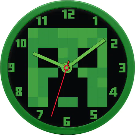Minecraft Bros wall clock termékfotója