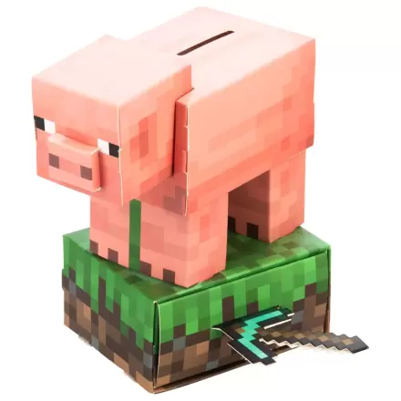 Minecraft Build Your Own Money Bank Treasure Schwein  product photo