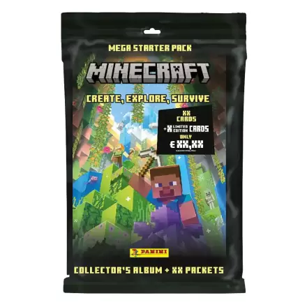Minecraft - Create, Explore, Survive Trading Cards Starter Pack *German Version* product photo