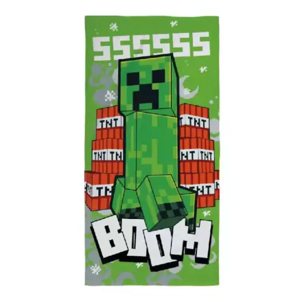 Minecraft Towel Creeper Boom 70 x 140 cm termékfotója