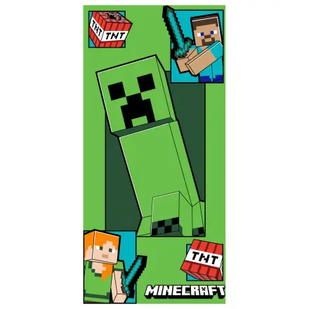 Minecraft Creeper Coming towel 70x140cm product photo