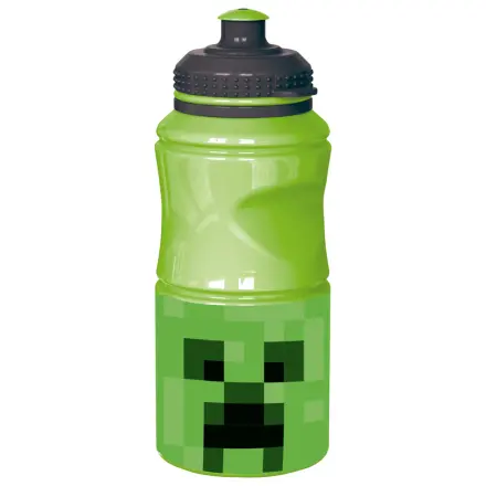 Minecraft Creeper Moon plastic sports water bottle 380 ml product photo