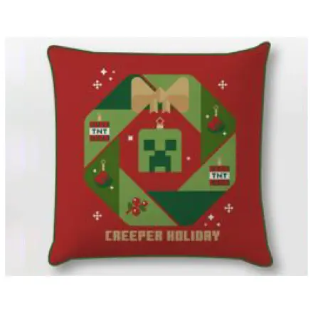 Minecraft Creeper Holiday Christmas Pillowcase product photo