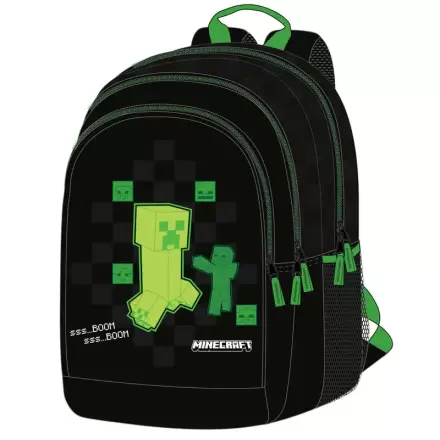 Minecraft Creeper adaptable laptop backpack 44cm termékfotója