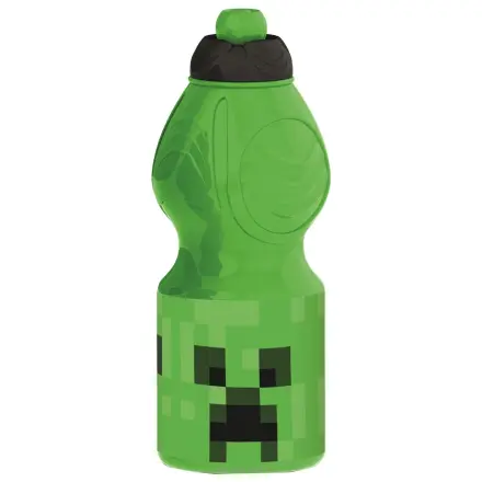 Minecraft Creeper plastic sports bottle 400 ml product photo