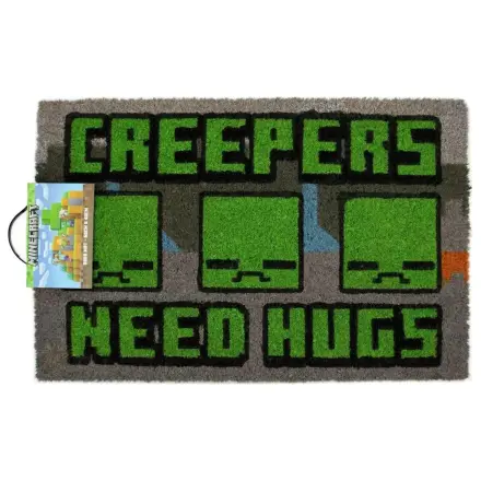 Minecraft Creeper Need Hugs Doormat 40X60cm product photo