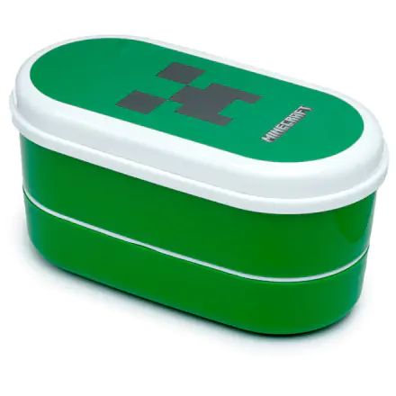 Minecraft Creeper Lunch box + cutlery product photo