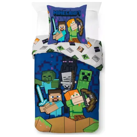 Minecraft Echoes of Hardcore Duvet Cover product photo
