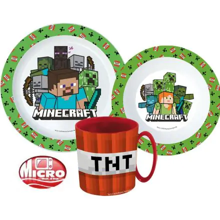 Minecraft dining set, micro plastic set product photo