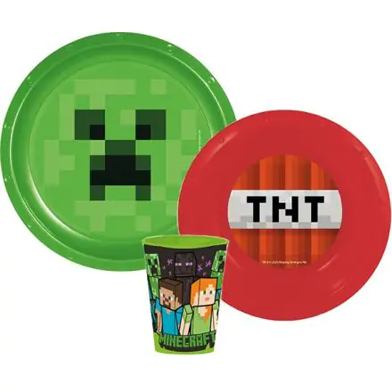 Minecraft Dinnerware Set, Plastic Set product photo