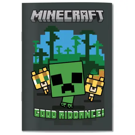 Minecraft Good Riddance B/5 Lined Notebook 40 Pages product photo
