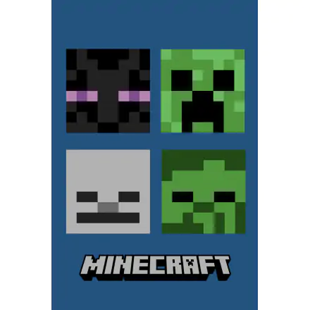 Minecraft Hostile Mobs polar blanket 100*150cm product photo