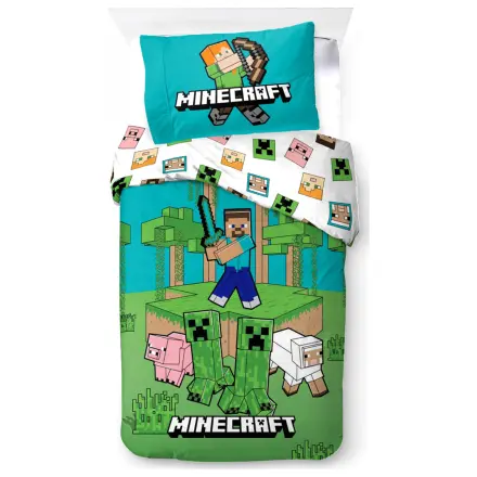 Minecraft Jungle Explore Duvet Cover product photo