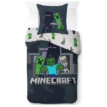 Minecraft Last Block Standing Duvet Cover product photo