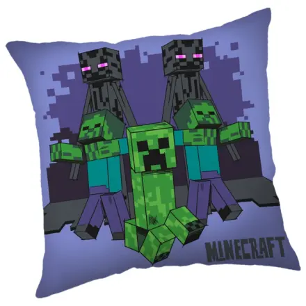 Minecraft Mob Mayhem cushion, throw pillow 40x40 cm product photo