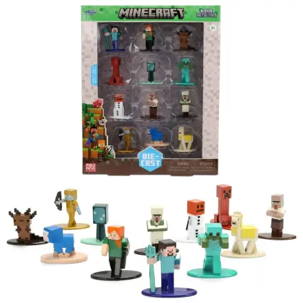 Minecraft Nano Metalfigs Mini Figures 12-Pack product photo