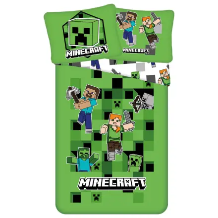 Minecraft Out of the Box Microfiber Duvet Cover product photo