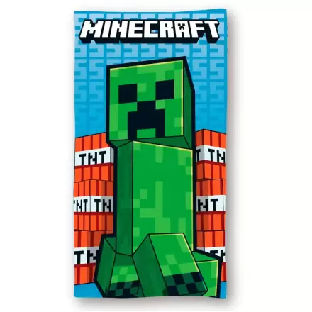 Minecraft cotton beach towel product photo