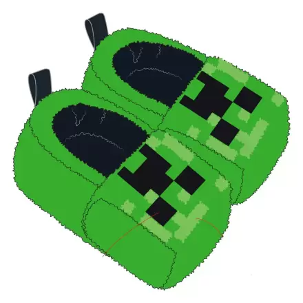 Minecraft Mens Slippers L-XL termékfotója