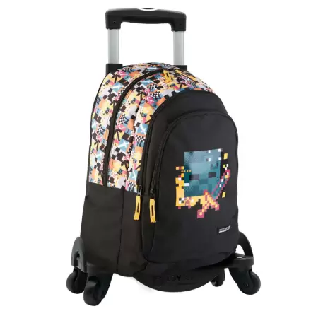 Minecraft Pixel backpack + Toybags trolley 44cm termékfotója
