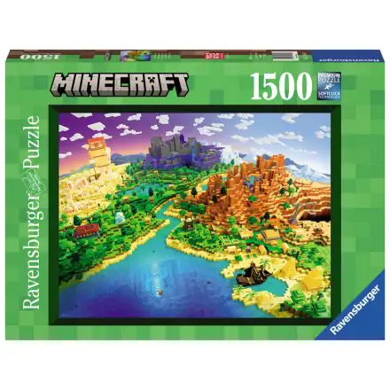 Minecraft puzzle 1500pcs product photo