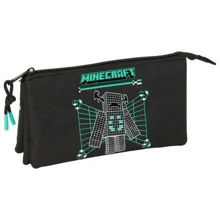 Minecraft Screen triple pencil case product photo