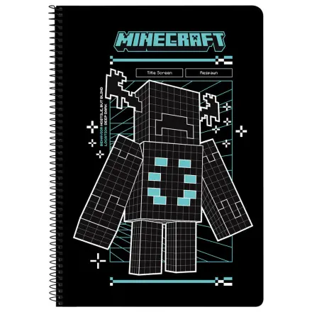 Minecraft Screen assorted A4 notebook product photo