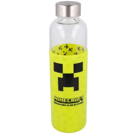 Minecraft silicone cover glass bottle 585ml termékfotója