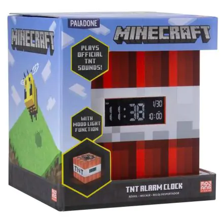 Minecraft TNT alarm clock product photo
