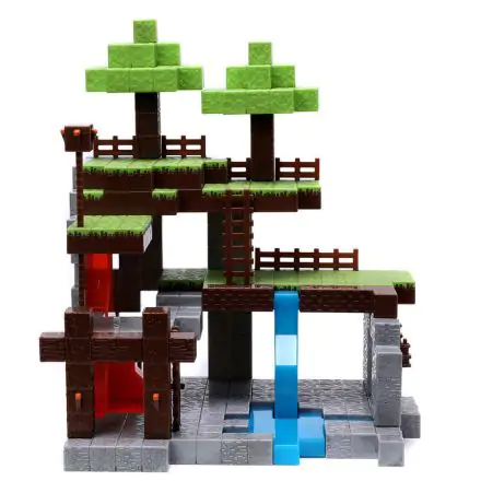Minecraft World nano scene + 2 figures set product photo