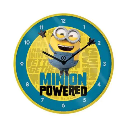 Minions 2 Wall Clock Minion Powered product photo