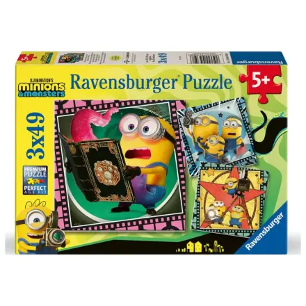 Minions 3 puzzle 3x49pcs product photo
