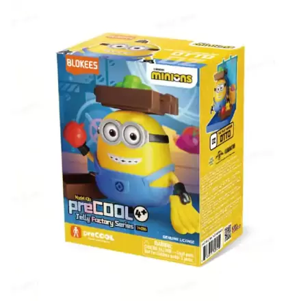 Minions Blokees PreCool Jelly Factory Series 1 Plastic Model Kit 02 Otto the Fruit handler product photo